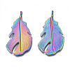 Rainbow Color Alloy Pendants PALLOY-N156-190-NR-2