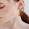 144Pcs 6 Colors Brass Leverback Earring Findings FIND-LP0002-87-3