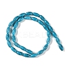 Synthetic Gemstone Dyed Beads Strands G-K362-I12-06-3