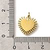 304 Stainless Steel Enamel Charms STAS-R153-08G-02-3