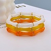 Acrylic Bamboo Joint Beaded Bracelets for Women FS-WG26A21-12-1