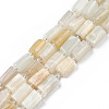 Natural White Moonstone Beads Strands G-N327-06C-1