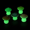 Luminous Resin Mushroom Ornament RESI-F045-12B-2