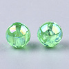 Transparent Plastic Beads OACR-S026-8mm-03-2