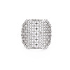 Brass Micro Pave Cubic Zirconia Cuff Rings RJEW-S045-150P-1