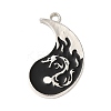 Alloy Enamel Pendants ENAM-F144-24B-1