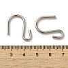 Non-Tarnish 304 Stainless Steel S-Hook Clasp STAS-C085-03C-P-3