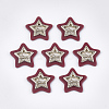 Opaque Acrylic Pendants MACR-T031-06B-1