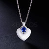 925 Sterling Silver Pendant Necklace JN128D-3