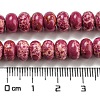 Synthetic Imperial Jasper Dyed Beads Strands G-D077-E01-01C-5