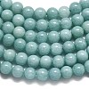 Natural Malaysia Jade Beads Strands G-L645-A01-4mm-25-4