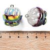 AB Color Resin Pendants LS-RESI-C051-02G-P-3