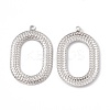Non-Tarnish 304 Stainless Steel Pendants STAS-B031-19P-1