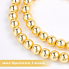 2 Strand Electroplate Non-magnetic Synthetic Hematite Beads Strands G-OC0002-23B-4