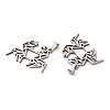 Non-Tarnish 201 Stainless Steel Pendants STAS-K251-032P-2
