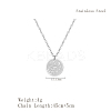 Stylish 304 Stainless Steel Wolf Head Pendant Necklaces for Women's Daily Wear SC2317-2