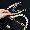 2Pcs 2 Colors Aluminum Alloy Cable Chain Purse Extender Chains FIND-FH0011-38-3