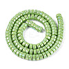 AB Color Plated Opaque Glass Beads Strands LS-GLAA-T026-3x6mm-P05-2