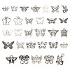 150Pcs 15 Styles Tibetan Style Zinc Alloy Pendants FIND-GO0002-13-1