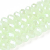 Electroplate Glass Beads Strands EGLA-A044-J2mm-A01-1