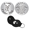 1Pc 304 Stainless Steel Commemorative Coins AJEW-CN0001-43E-1