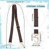   4Pcs 4 Colors Imitation Leather Adjustable Bag Straps FIND-PH0017-51-2