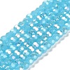 Imitation Jade Glass Beads Stands EGLA-A035-J6mm-B04-1