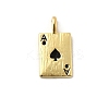 Rack Plating Brass Pendants X1-KK-A268-01G-02-1
