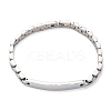 304 Stainless Steel Link Chain Bracelets BJEW-R018-21P-4