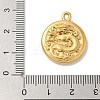 Ion Plating(IP) 304 Stainless Steel Pendants STAS-Q334-38G-3
