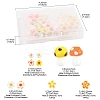 156Pcs 10 Styles Handmade Millefiori Glass Beads LAMP-FS0001-32-4