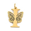 Ion Plating(IP) 201 Stainless Steel Pendants STAS-N103-184G-I-1