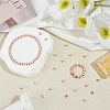 200Pcs Brass Spacer Beads KK-PH0014-97RG-4
