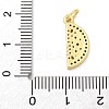 Brass Micro Pave Cubic Zirconia Pendants KK-S511-03G-G-3