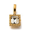 Ion Plating(IP) 304 Stainless Steel Rhinestone Pendants STAS-A104-14G-2