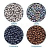 12/0 Grade A Electroplated Glass Seed Beads SEED-CD0001-01-10