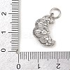 304 Stainless Steel Rhinestone Pendants STAS-I365-01P-03-3