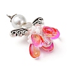 Glass Pendants PALLOY-MZ00780-4