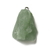 Raw Rough Natural Green Aventurine Pendants G-A028-01B-2