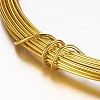 Round Aluminum Craft Wire AW-D009-0.8mm-10m-14-2