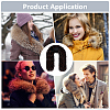 1Pc Artificial Fur Chenille Stick Collars Trim for Sewing Craft Decor FIND-BC0019-22A-5