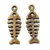 Tibetan Style Alloy Pendants TIBEP-5473-AB-LF-1