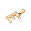 304 Stainless Steel Pendants LS-STAS-F235-01G-E-2
