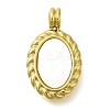 Ion Plating(IP) 304 Stainless Steel Pave Natural Shell Pendants STAS-B075-34G-1