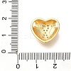 Rack Plating Brass Micro Pave Cubic Zirconia Pendants KK-I722-04G-X-3