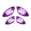 Transparent Epoxy Resin Pendants RESI-T057-31B-2