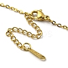 304 Stainless Steel Pendant Necklaces NJEW-Z025-06G-3