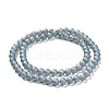 Electroplate Glass Beads Strands EGLA-Q108-10mm-M-2