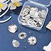 16Pcs 8 Style 201 Stainless Steel Pendants DIY-FS0005-37P-8