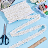 9 Yards Polyester Pleated Lace Trim OCOR-HY0001-28-4